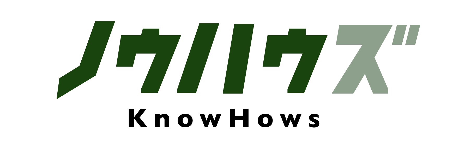 KnowHows（ノウハウズ） ロゴ